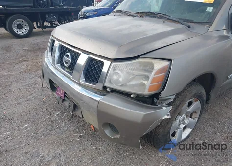 2007 Nissan Titan Se из США, поврежденный, VIN 1N6BA06A47N225831